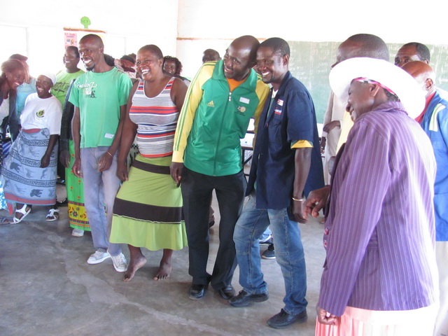 An energiser game – ‘People to people’